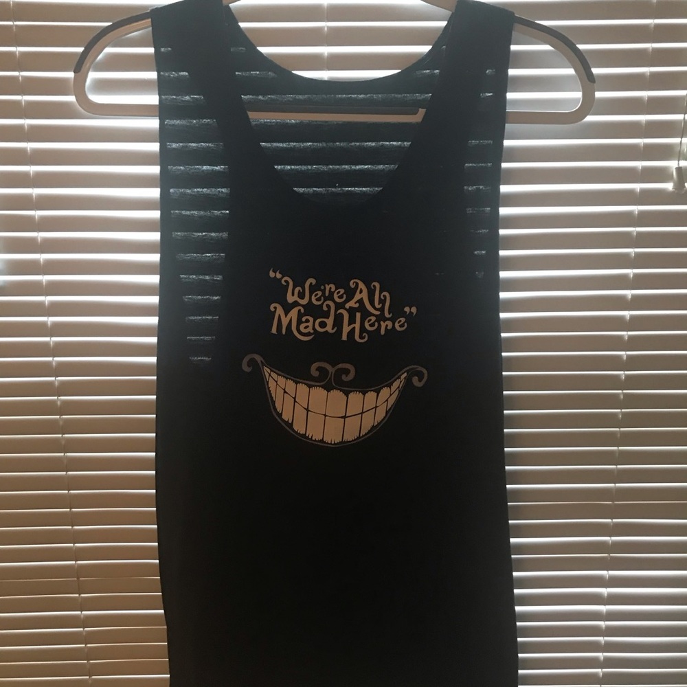 Alice and wonderland tank top tee